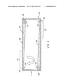 Apparatus Comprising a CMC-Comprising Body and Compliant Porous Element Preloaded Within an Outer Metal Shell diagram and image