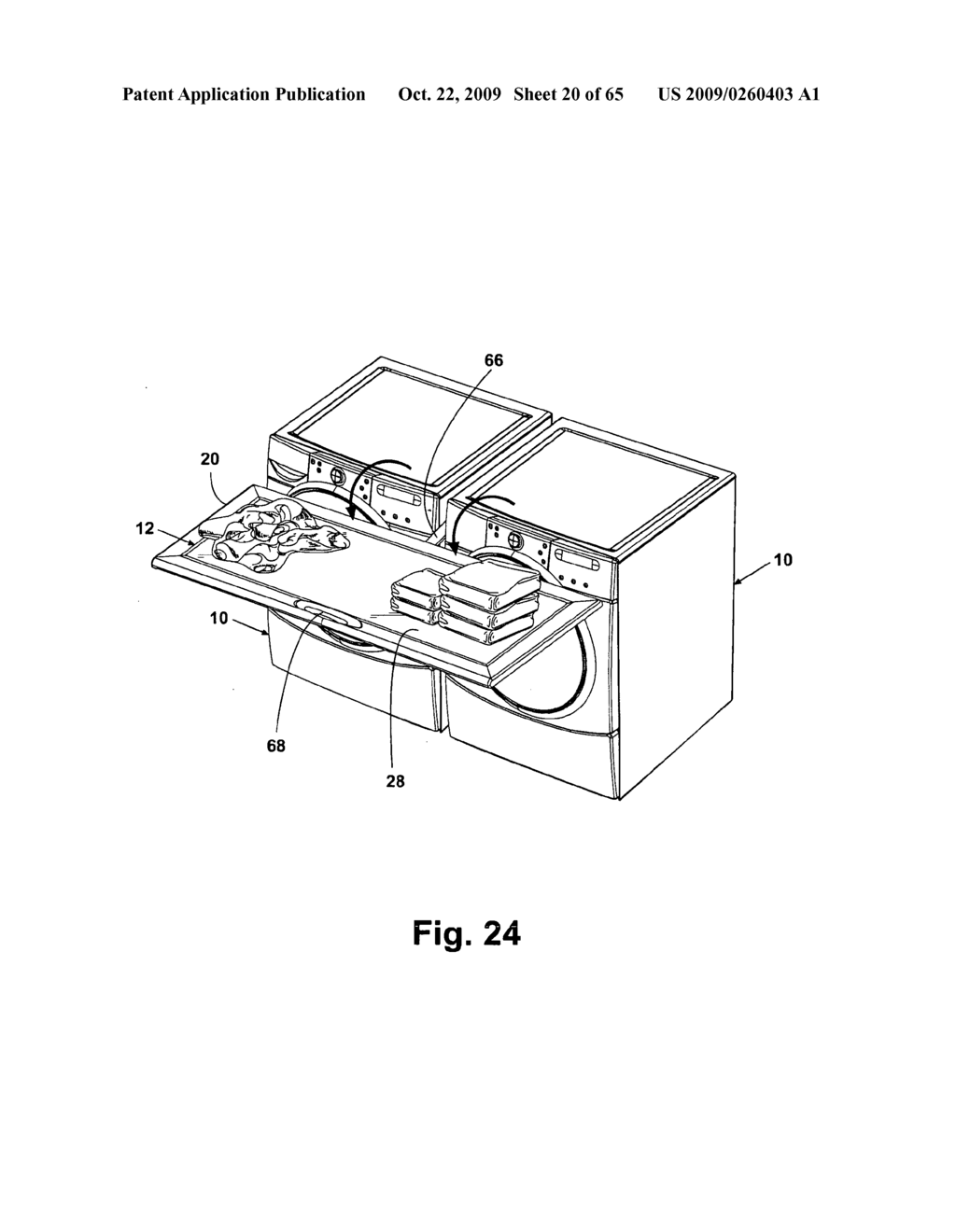 Modular Laundry System with Work Surface Having a Functional Insert - diagram, schematic, and image 21