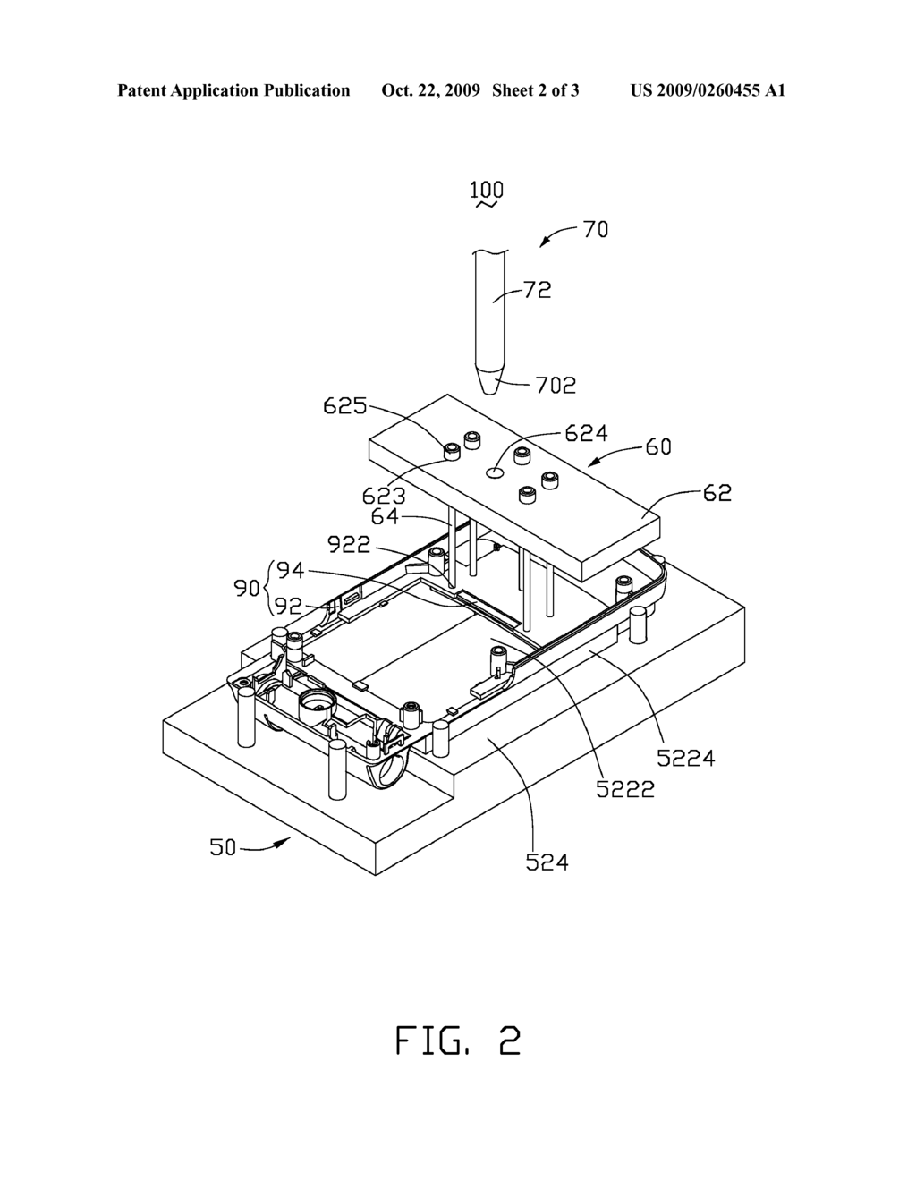 TEST APPARATUS AND METHOD THEREWITH - diagram, schematic, and image 03