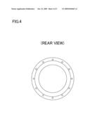 FLEXSPLINE AND WAVE GEAR DEVICE diagram and image