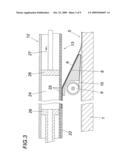 Apparatus for detaching a workpiece from a cutting table diagram and image