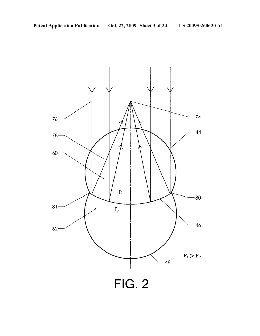 Inflatable solar energy collector apparatus - diagram, schematic, and image 04