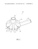 QUICK CONNECTOR HUB FOR SHADE STRUCTURE diagram and image