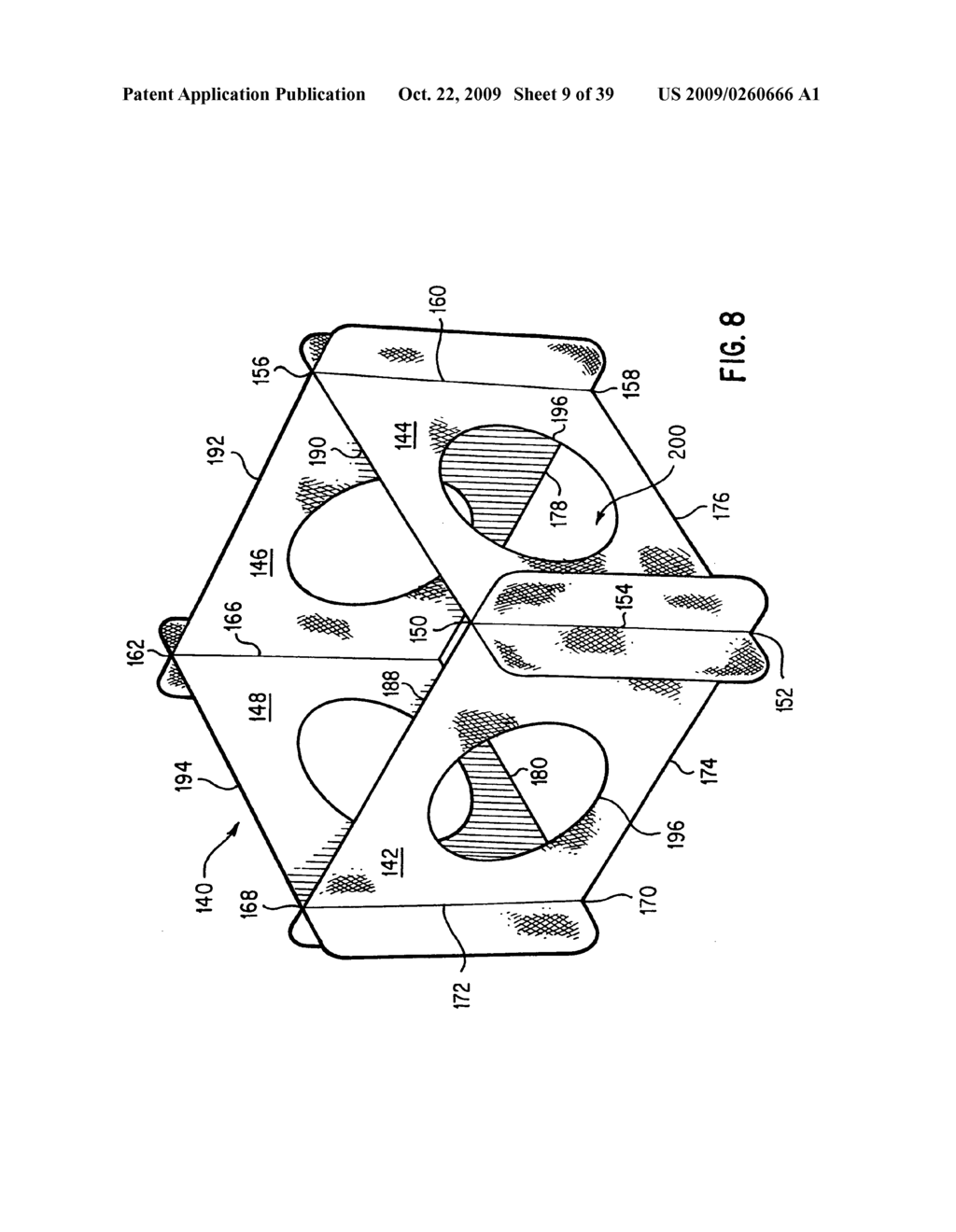 Collapsible structures having overlapping support loops - diagram, schematic, and image 10