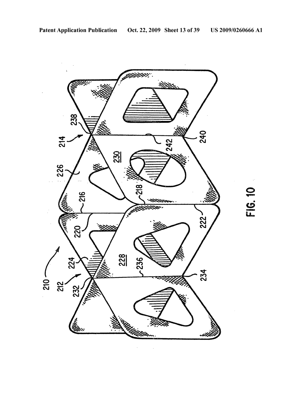 Collapsible structures having overlapping support loops - diagram, schematic, and image 14