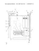  CASE AND RACK SYSTEM FOR LIQUID SUBMERSION COOLING OF ELECTRONIC DEVICES CONNECTED IN AN ARRAY diagram and image