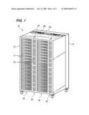 Biased Air Baffle For Computer Rack diagram and image