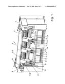 Apparatus for feeding items of laundry to a laundry-treatment arrangement, in particular a mangle diagram and image