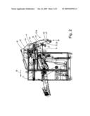 Apparatus for feeding items of laundry to a laundry-treatment arrangement, in particular a mangle diagram and image