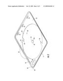 PACKAGE FOR A SAW BLADE OR SIMILAR PRODUCT diagram and image