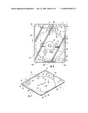 PACKAGE FOR A SAW BLADE OR SIMILAR PRODUCT diagram and image