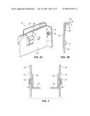 Toolless Rail Mounting For A Computer System Rack diagram and image