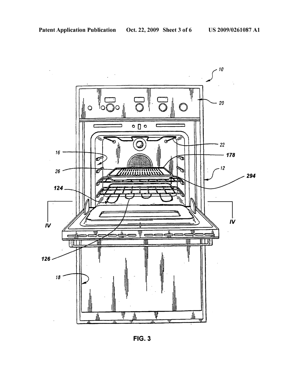 Cooking appliance having a broiling element with loops of non-uniform length - diagram, schematic, and image 04