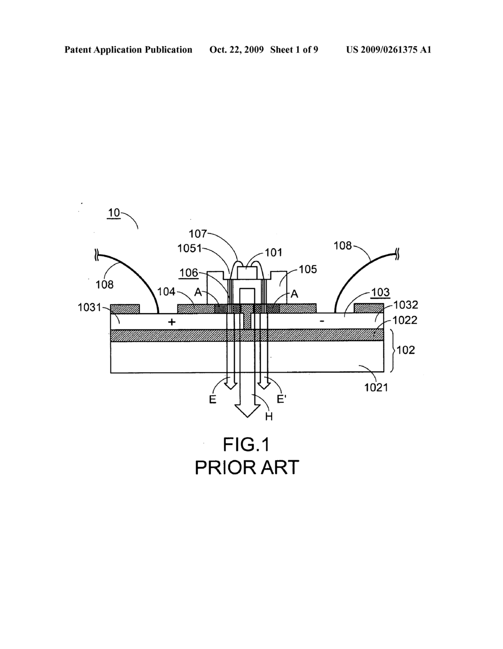 PACKAGE-BASE STRUCTURE OF LUMINESCENT DIODE AND FABRICATING PROCESS THEREOF - diagram, schematic, and image 02