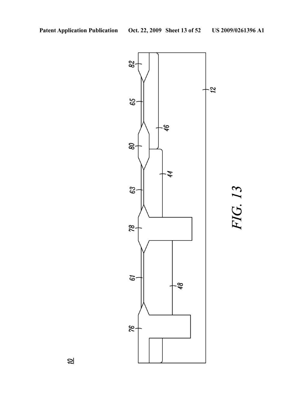 SEMICONDUCTOR STRUCTURE AND METHOD OF MANUFACTURE - diagram, schematic, and image 14