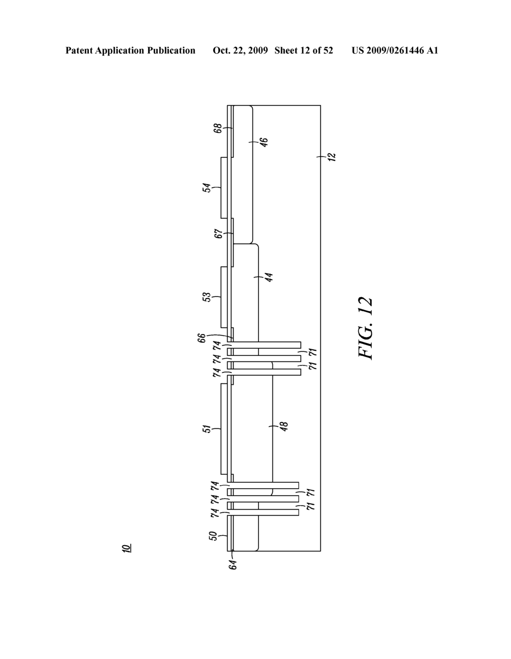 SEMICONDUCTOR STRUCTURE AND METHOD OF MANUFACTURE - diagram, schematic, and image 13