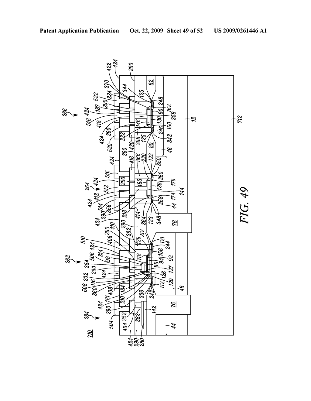 SEMICONDUCTOR STRUCTURE AND METHOD OF MANUFACTURE - diagram, schematic, and image 50