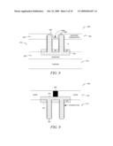 DIE STACKING WITH AN ANNULAR VIA HAVING A RECESSED SOCKET diagram and image