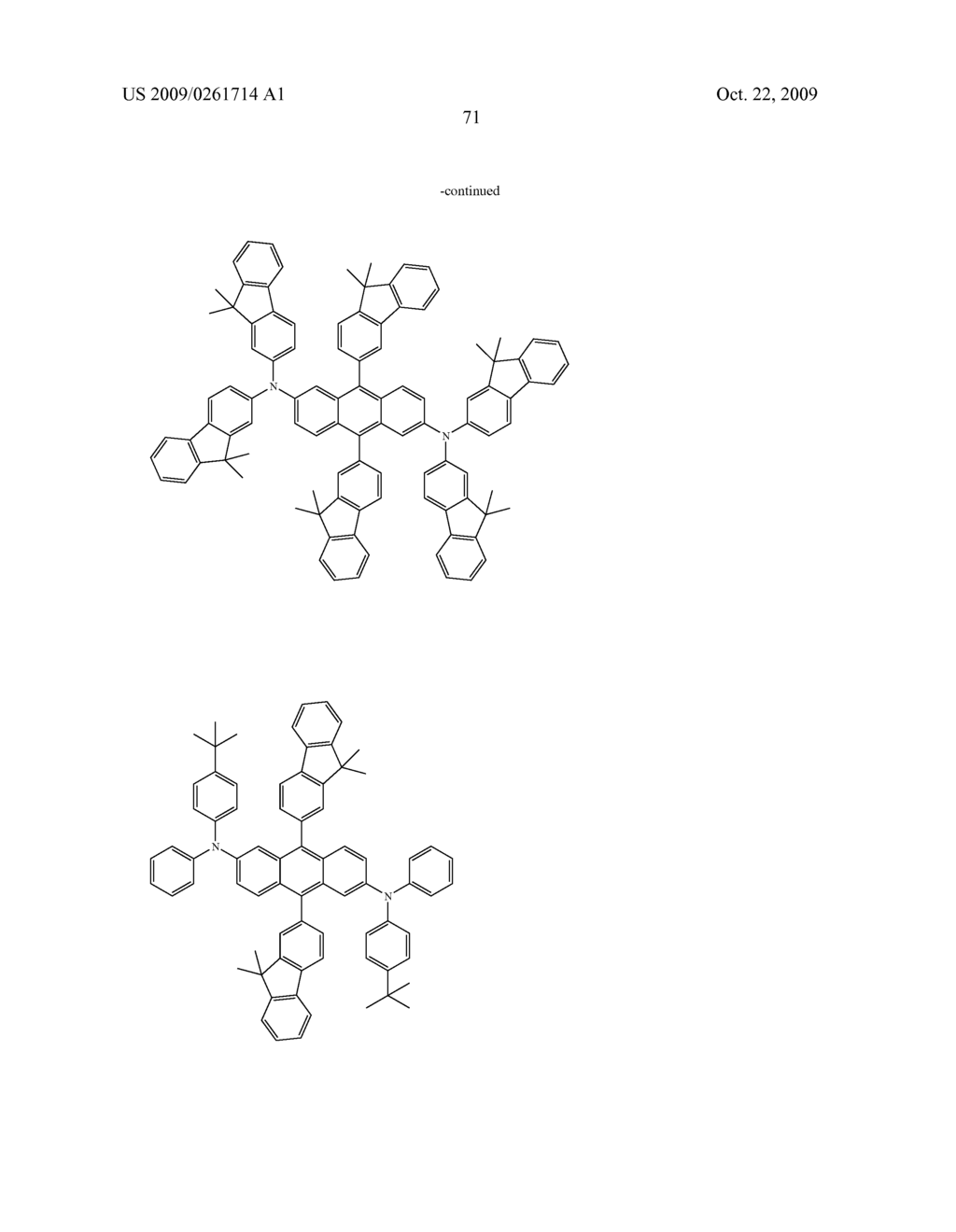 Novel organic electroluminescent compounds and organic electroluminescent device using the same - diagram, schematic, and image 73