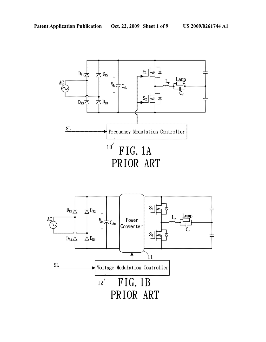 Phase-control dimming electronic ballast system and control method thereof - diagram, schematic, and image 02