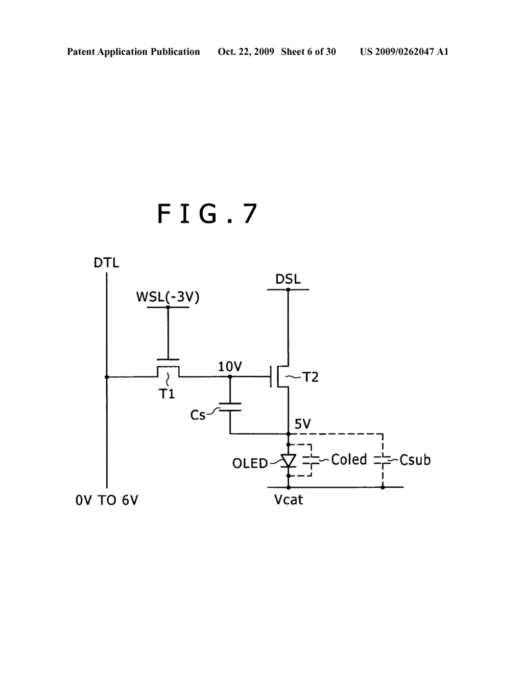 EL display panel and electronic apparatus - diagram, schematic, and image 07