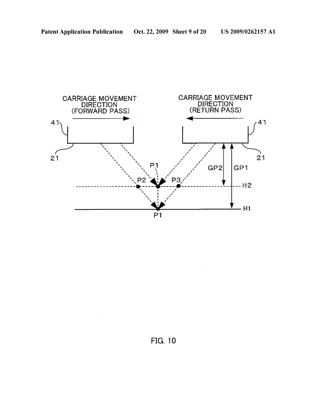 Forming Method of Adjustment Pattern and Liquid Ejection Apparatus - diagram, schematic, and image 10