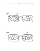 Corrective eyeglasses diagram and image