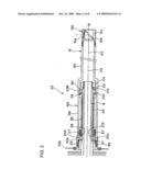 INSPECTION HEAD SUPPORTING STRUCTURE IN SURFACE INSPECTING APPARATUS AND SURFACE INSPECTING APPARATUS diagram and image