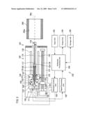 INSPECTION HEAD SUPPORTING STRUCTURE IN SURFACE INSPECTING APPARATUS AND SURFACE INSPECTING APPARATUS diagram and image