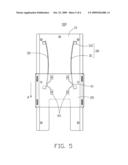 SLIDE MECHANISM FOR SLIDE-TYPE PORTABLE ELECTRONIC DEVICE diagram and image