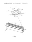 INTEGRATED SHIELD-GASKET MEMBER IN LED APPARATUS diagram and image