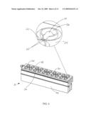 INTEGRATED SHIELD-GASKET MEMBER IN LED APPARATUS diagram and image