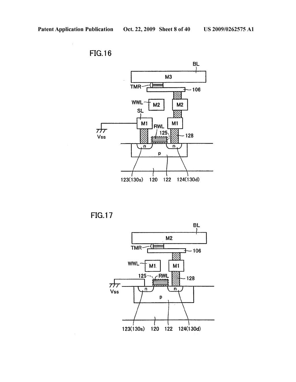 THIN FILM MAGNETIC MEMORY DEVICE CAPABLE OF CONDUCTING STABLE DATA READ AND WRITE OPERATIONS - diagram, schematic, and image 09