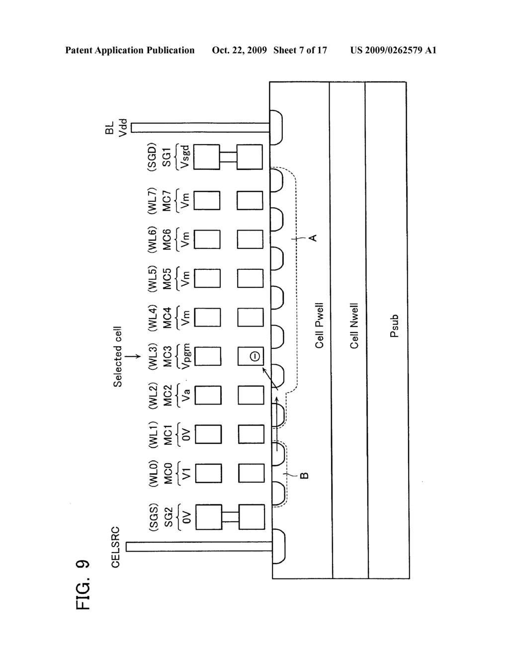 NON-VOLATILE SEMICONDUCTOR MEMORY DEVICE AND METHOD OF WRITING DATA IN NON-VOLATILE SEMICONDUCTOR MEMORY DEVICES - diagram, schematic, and image 08