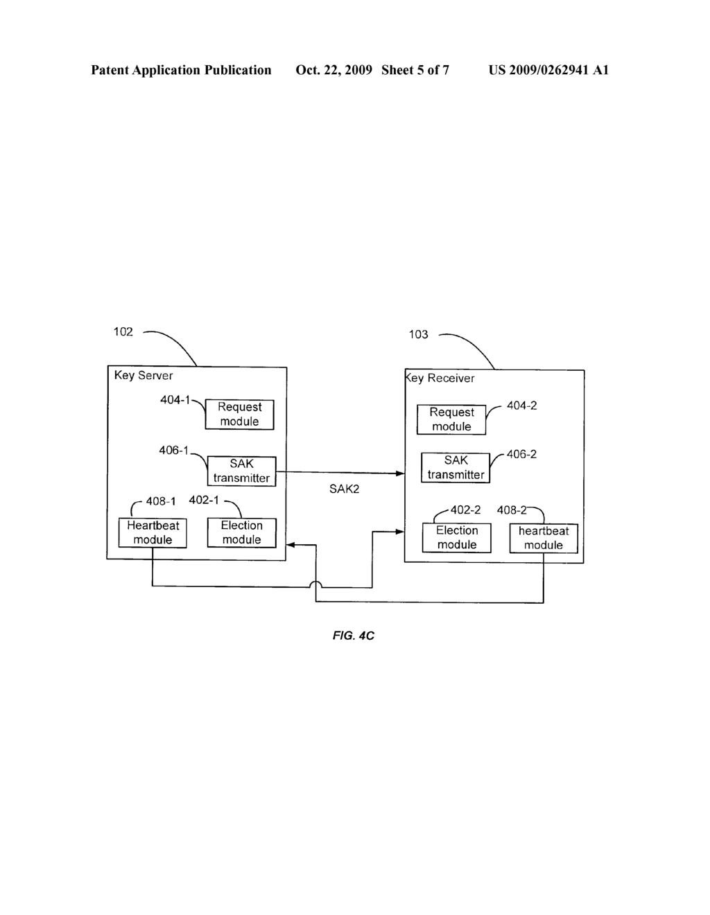 TECHNIQUES FOR MANAGING KEYS USING A KEY SERVER IN A NETWORK SEGMENT - diagram, schematic, and image 06