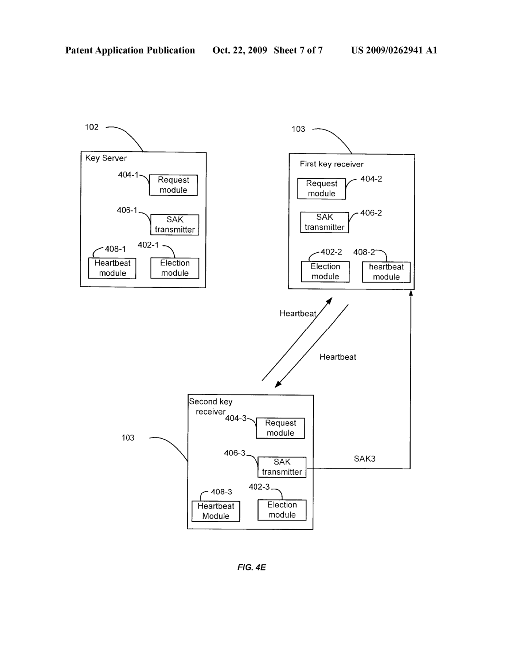 TECHNIQUES FOR MANAGING KEYS USING A KEY SERVER IN A NETWORK SEGMENT - diagram, schematic, and image 08