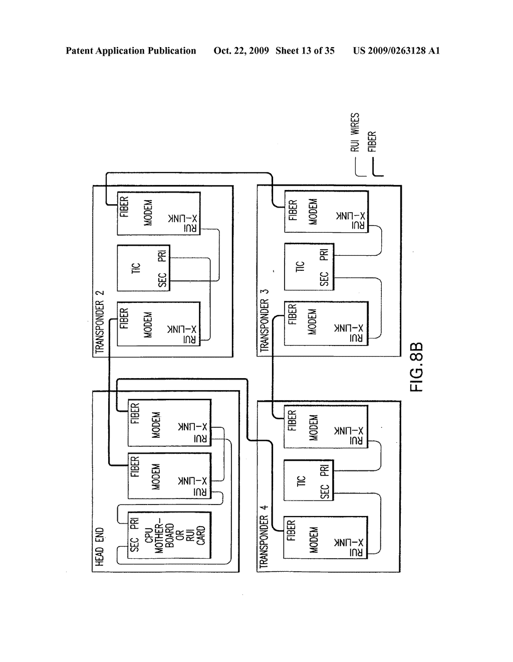 FIBER OPTIC MULTIPLEX MODEM - diagram, schematic, and image 14