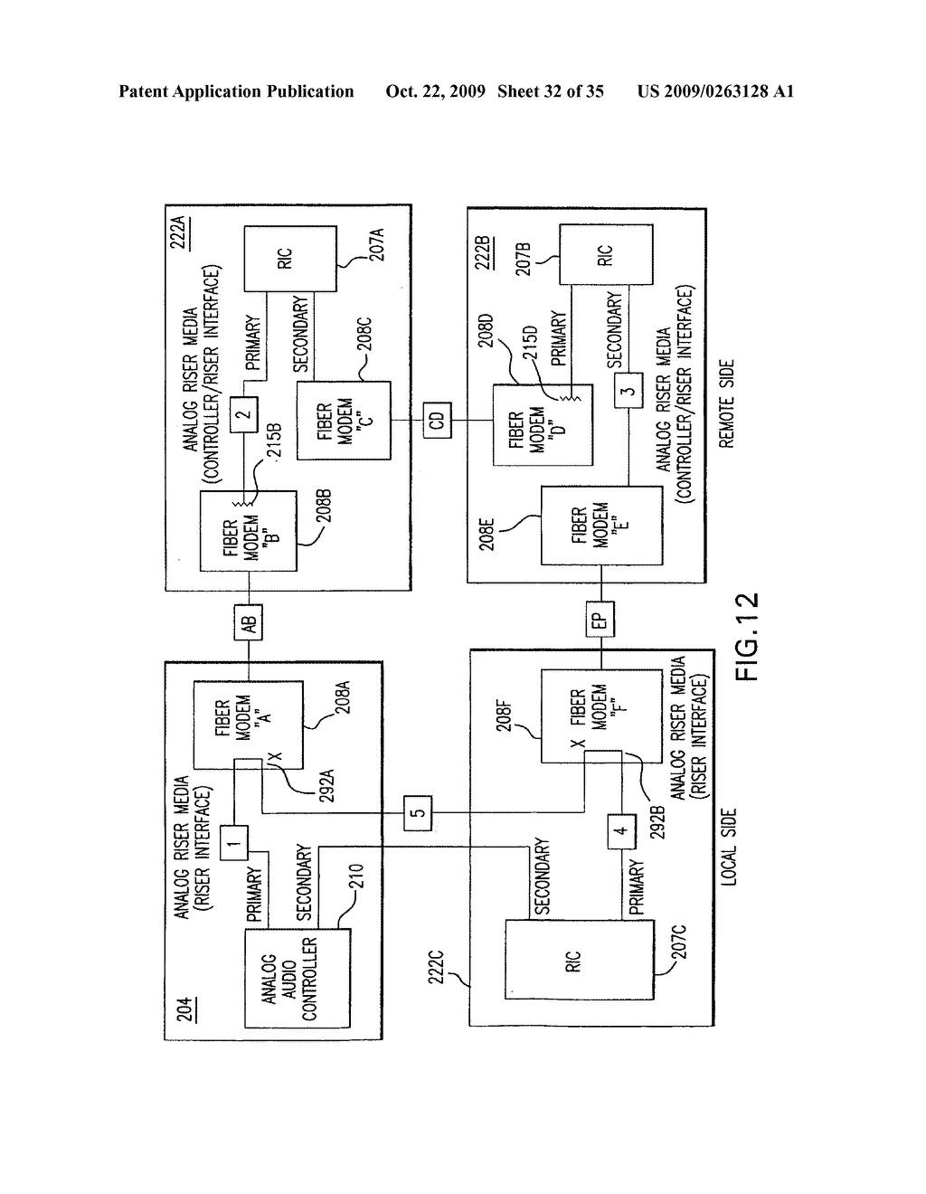 FIBER OPTIC MULTIPLEX MODEM - diagram, schematic, and image 33