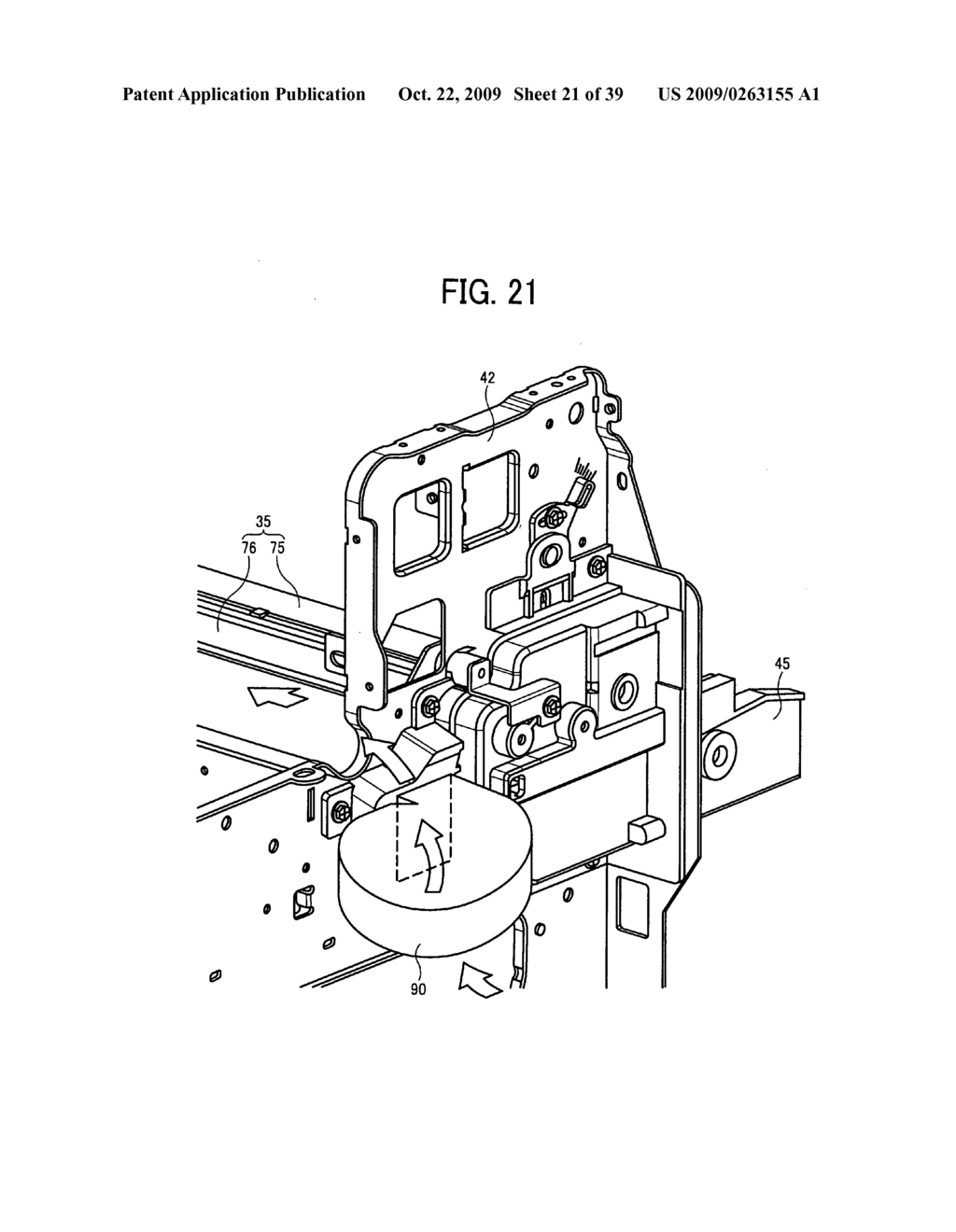 Image forming apparatus, method of supporting fixing unit and method of adjusting position of fixing unit - diagram, schematic, and image 22