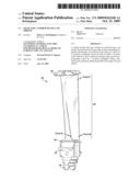 SHAPE FOR A TURBINE BUCKET TIP SHROUD diagram and image