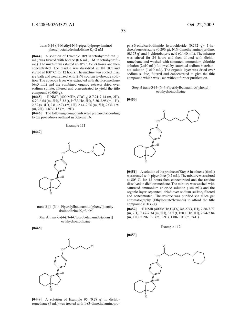 OCTAHYDRO-INDOLIZINE AND QUINOLIZINE AND HEXAHYDRO-PYRROLIZINES - diagram, schematic, and image 54