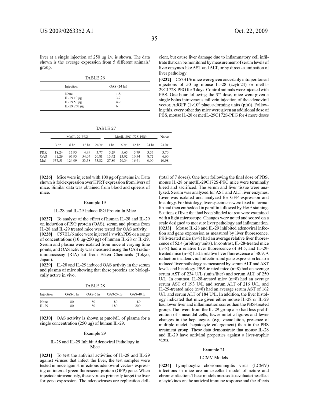 METHODS FOR TREATING VIRAL INFECTION USING IL-28 AND IL-29 CYSTEINE MUTANTS - diagram, schematic, and image 36