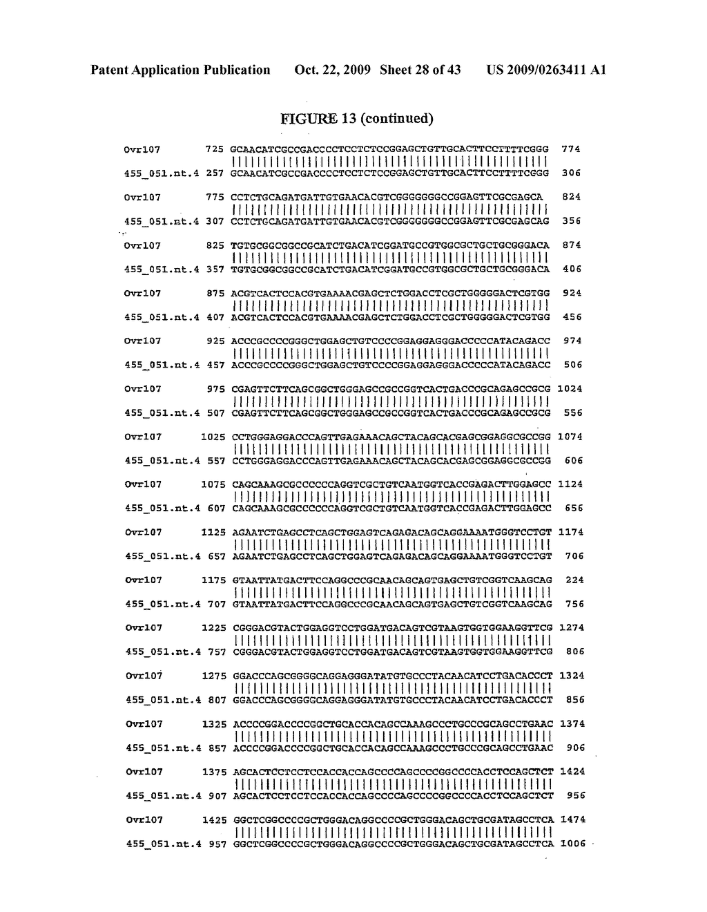 Compositions, splice variants and methods relating to ovarian specific genes and proteins - diagram, schematic, and image 29