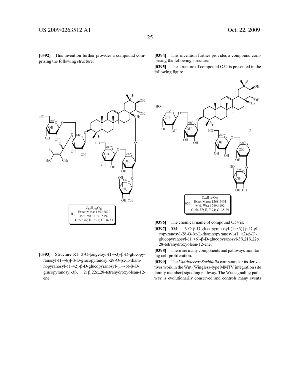 COMPOSITION COMPRISING XANTHOCERAS SORBIFOLIA EXTRACTS, COMPOUNDS ISOLATED FROM SAME, METHODS FOR PREPARING SAME AND USES THEREOF - diagram, schematic, and image 77