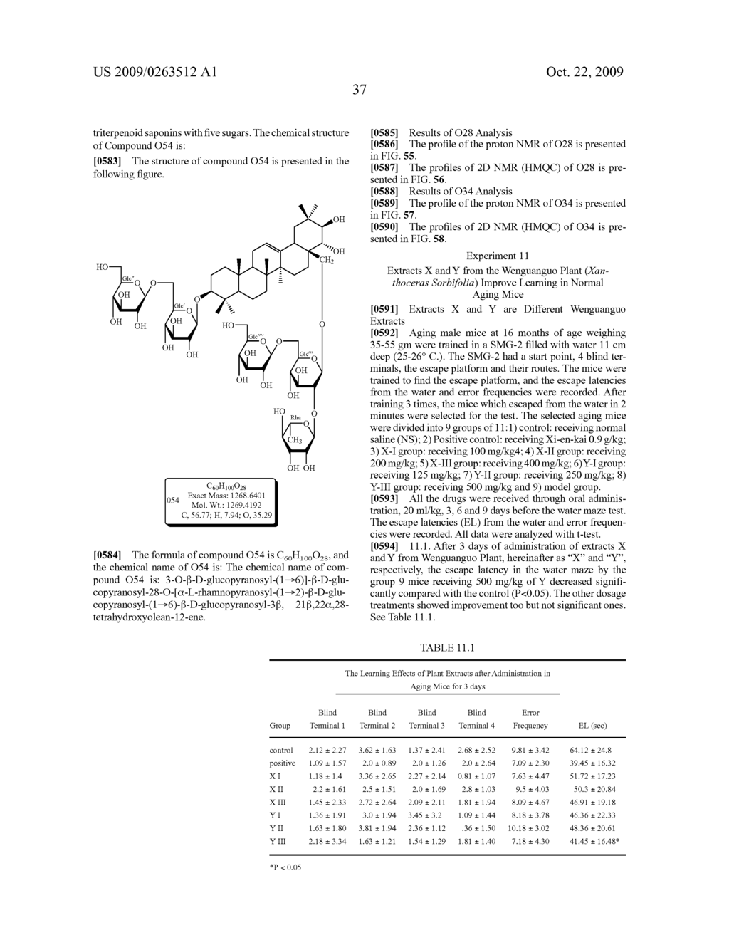 COMPOSITION COMPRISING XANTHOCERAS SORBIFOLIA EXTRACTS, COMPOUNDS ISOLATED FROM SAME, METHODS FOR PREPARING SAME AND USES THEREOF - diagram, schematic, and image 89