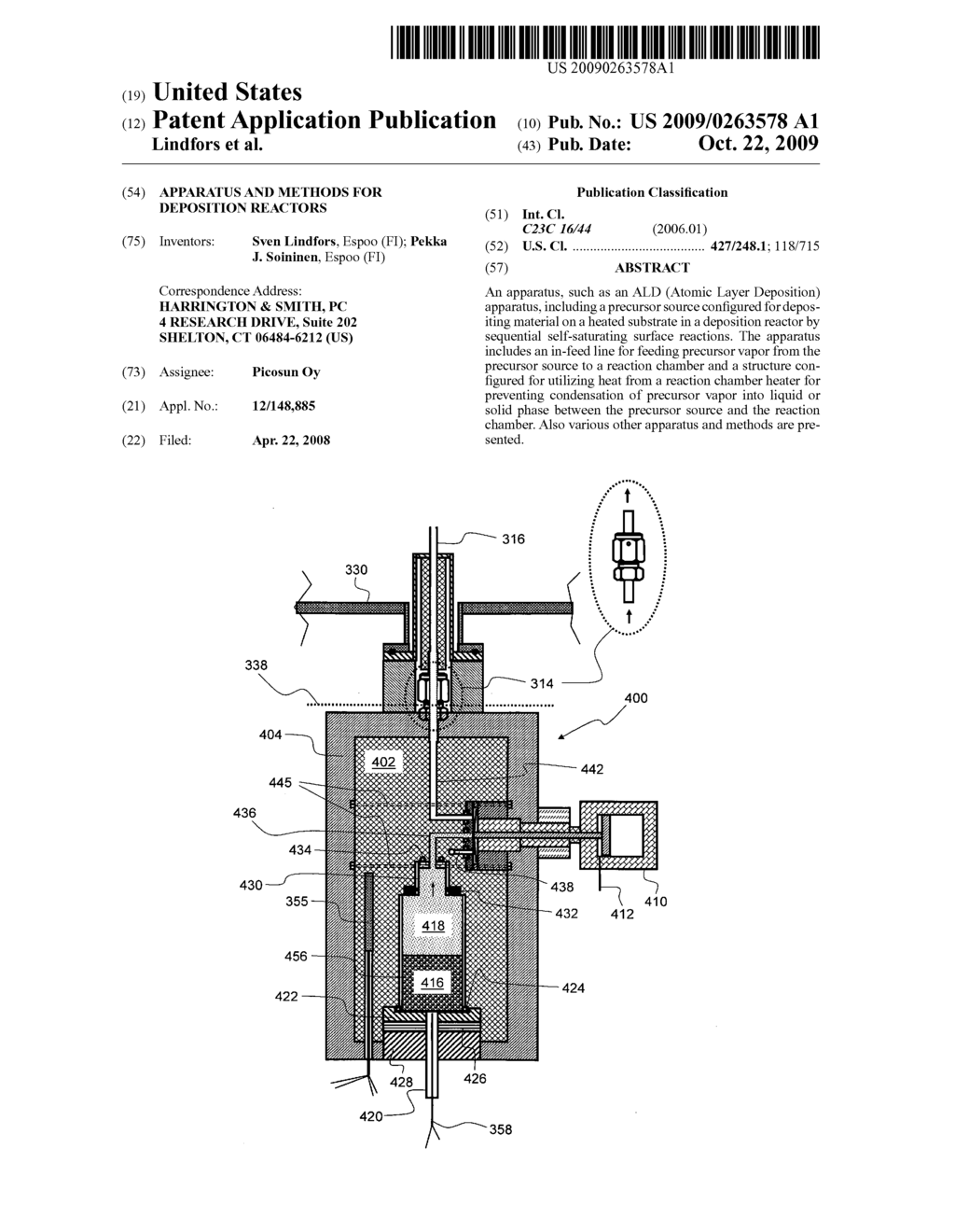 Apparatus and methods for deposition reactors - diagram, schematic, and image 01