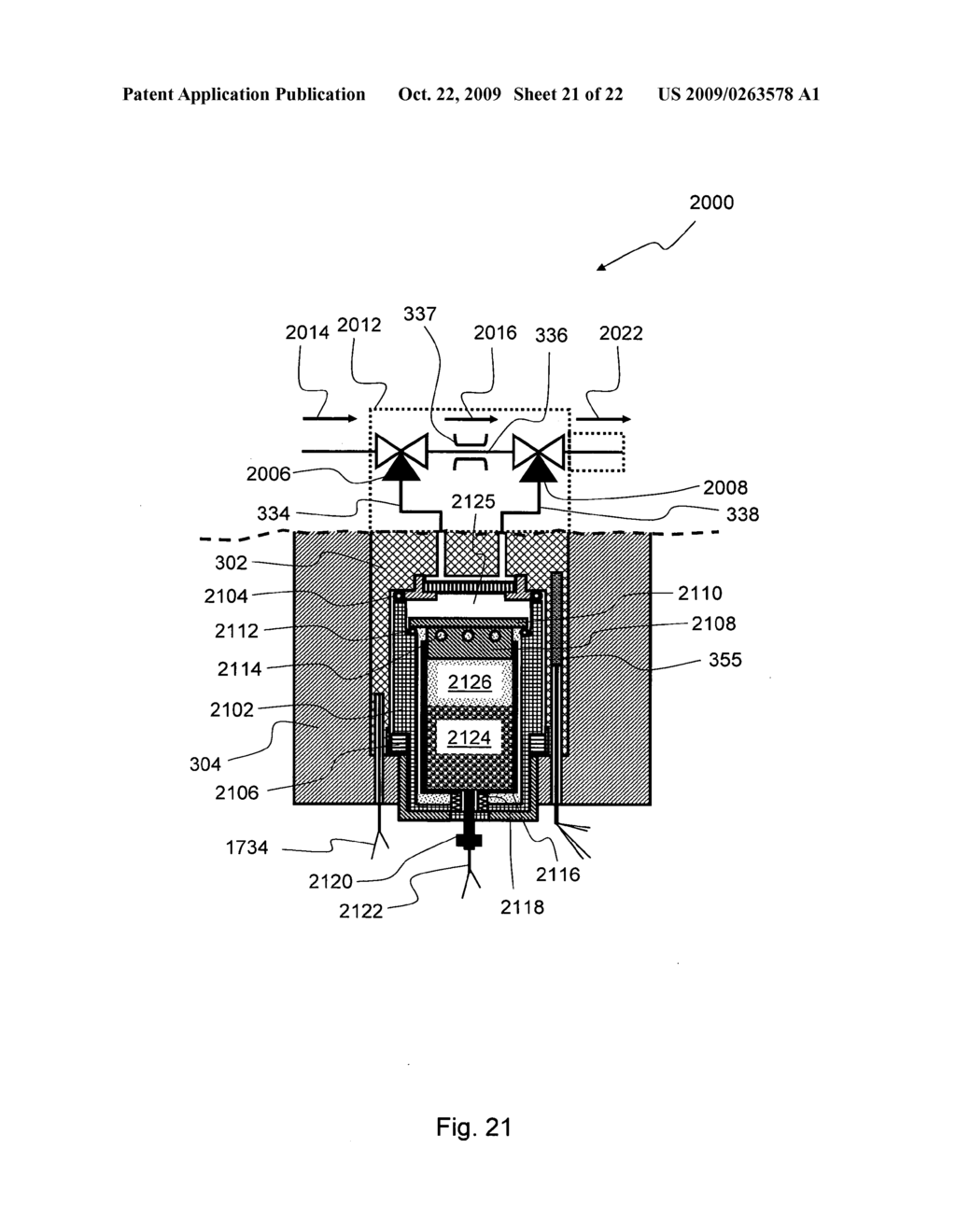 Apparatus and methods for deposition reactors - diagram, schematic, and image 22