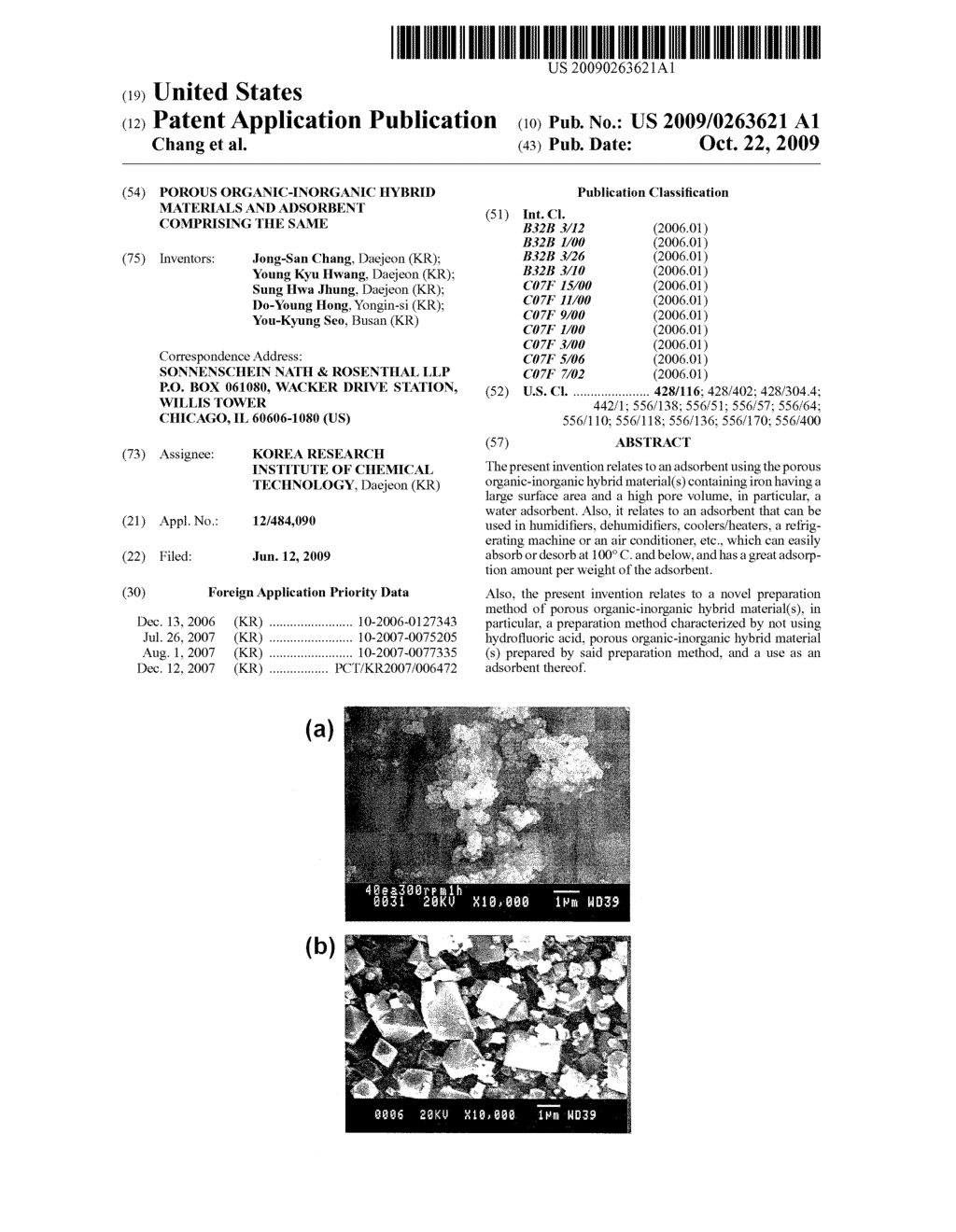 POROUS ORGANIC-INORGANIC HYBRID MATERIALS AND ADSORBENT COMPRISING THE SAME - diagram, schematic, and image 01