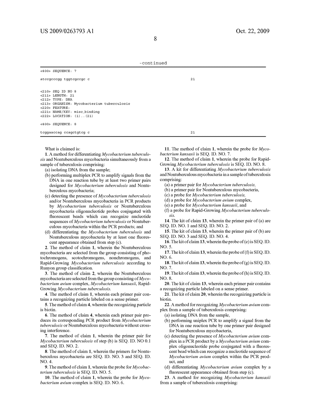 NOVEL METHOD FOR DIAGNOSING OF MYCOBACTERIUM Tuberculosis - diagram, schematic, and image 14