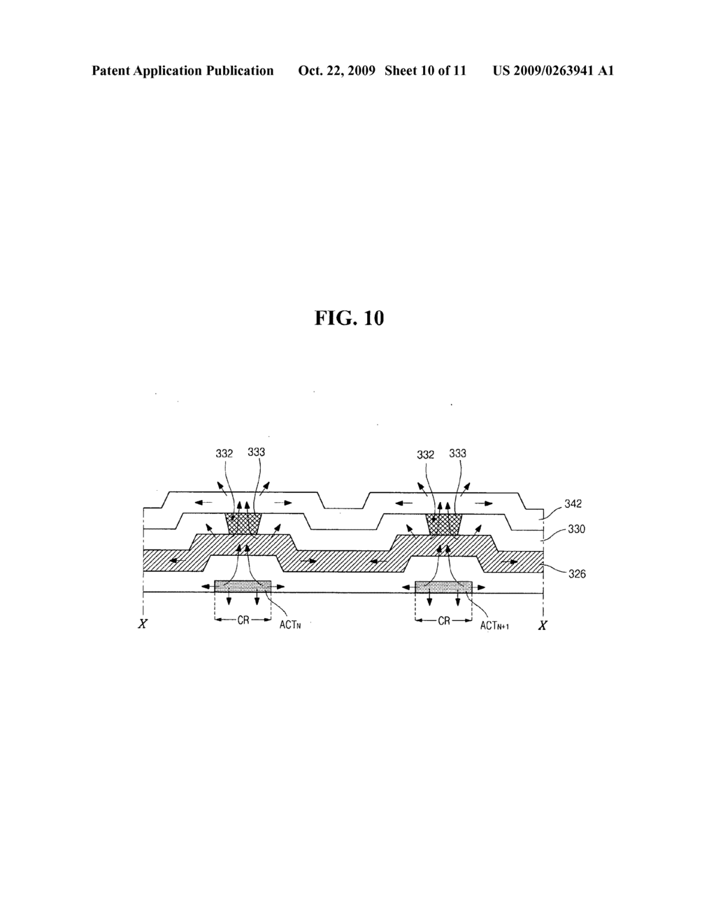 Multi-channel type thin film transistor and method of fabricating the same - diagram, schematic, and image 11